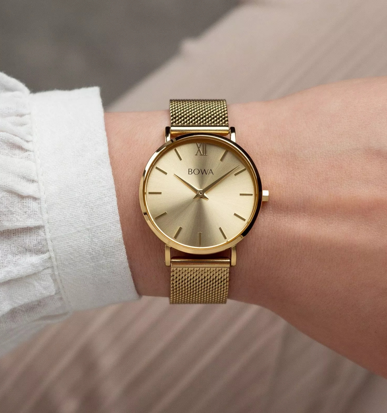 Zegarek damski BOWA London Full Gold 33