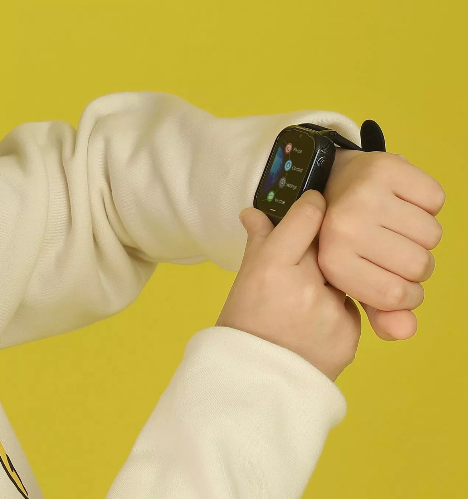 Smartwatch dziecięcy Garett Kids Essa GO 4G Czarny