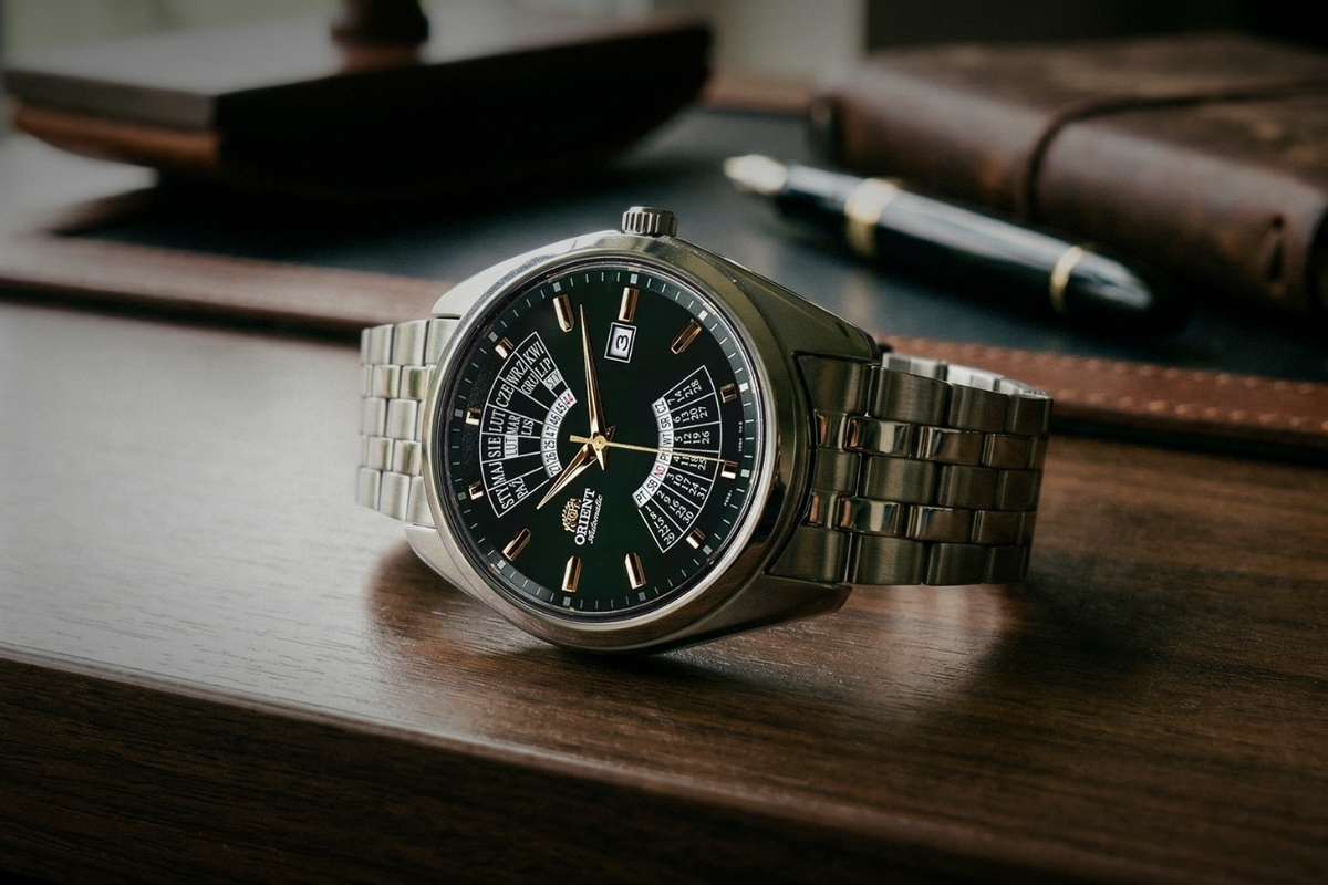 Orient Multi Year Calendar Poland, znany jako „Polska Patelnia” Automatic Special Edition RA-BA0008E3YB