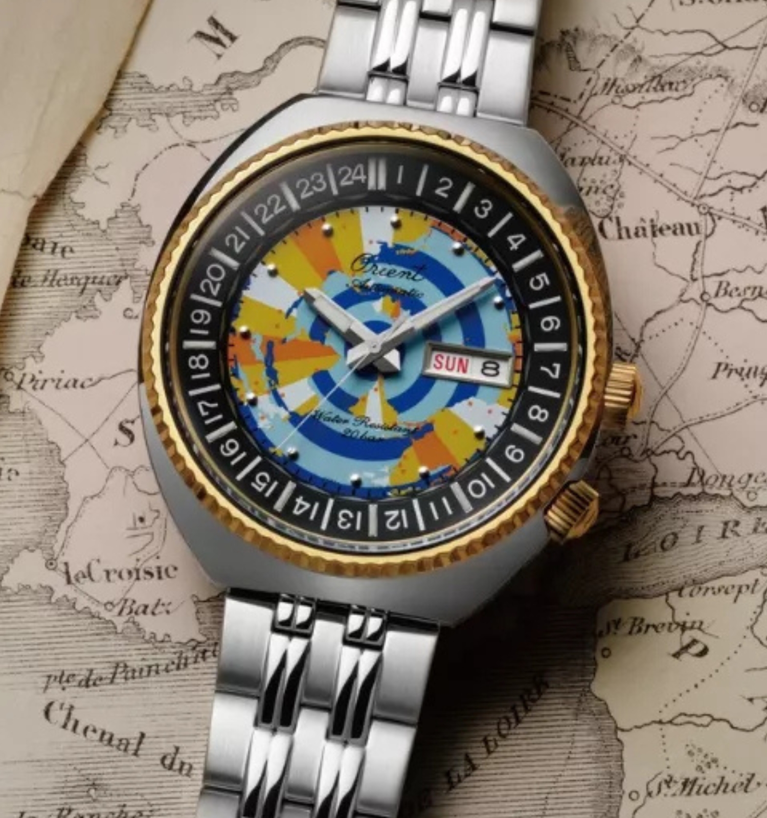 Zegarek męski Orient Worldtimer 75th Anniversary Automatic Limited Edition