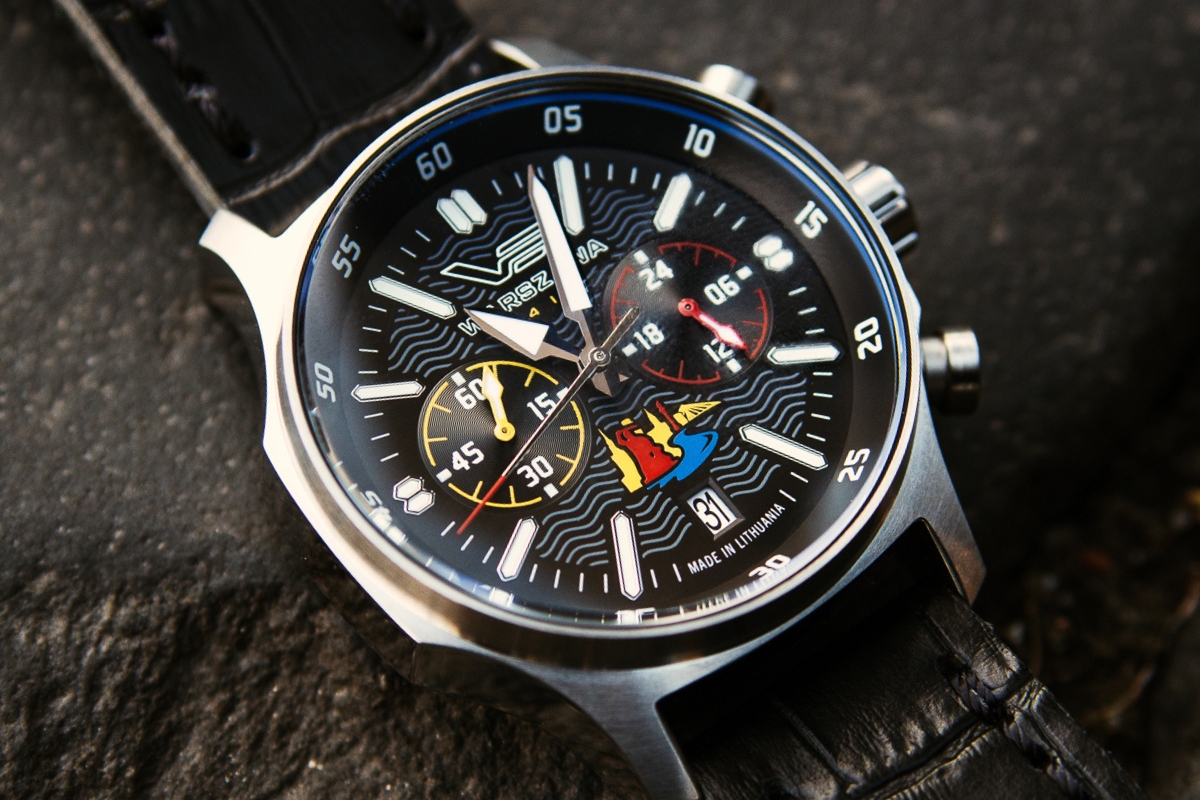 Vostok Europe Miasta Polski Warszawa Chrono Limited Edition VK64-592A458-D