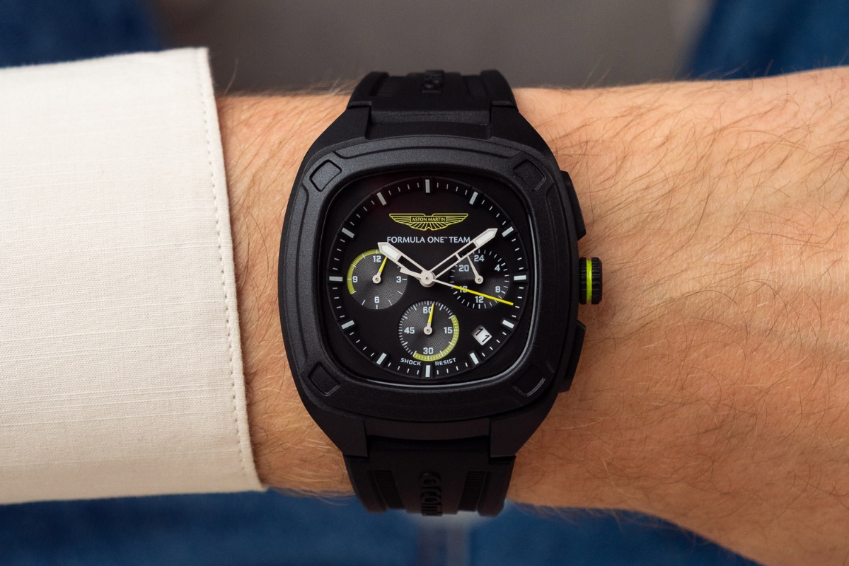 Zegarek męski Aston Martin Formula 1 Overdrive Series Chronograph MTFO1F505