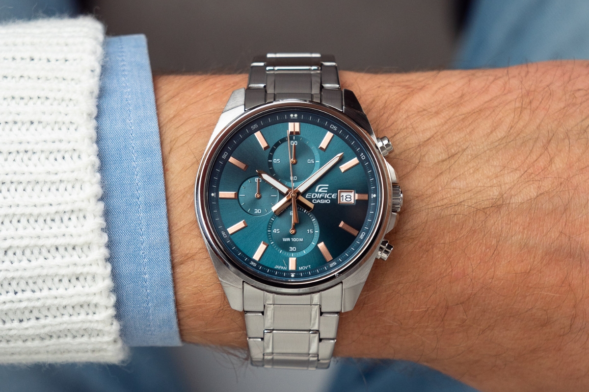 Casio Edifice w odcieniu inspirowanym Tiffany Blue