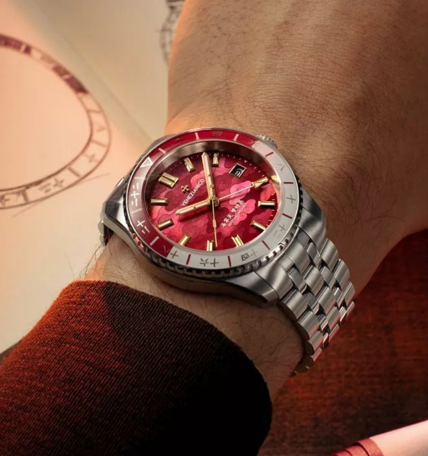 Zegarek męski Venezianico Xi'an Automatic Limited Edition