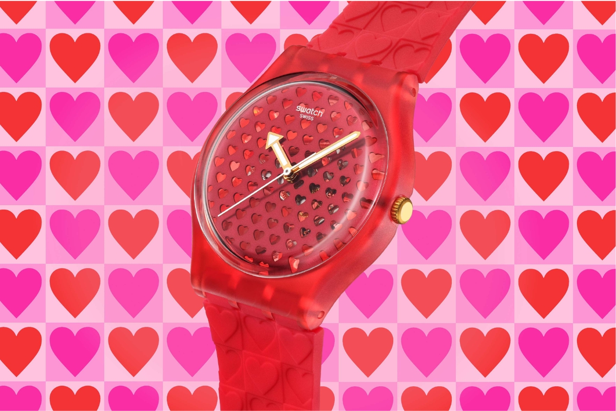 Swatch Valentine’s Day Love In Scarlet