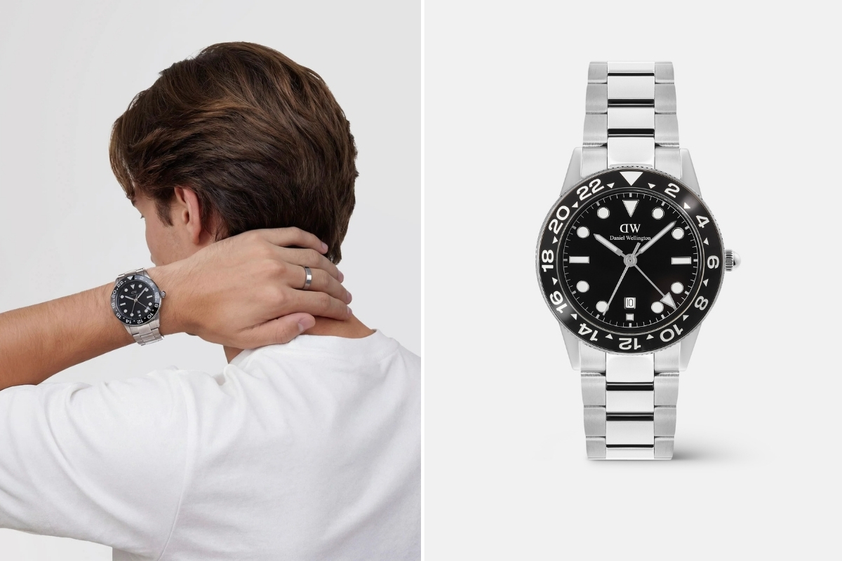 Zegarek męski Daniel Wellington Iconic GMT