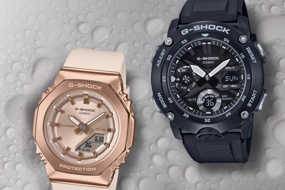 Wodoszczelne zegarki G-Shock