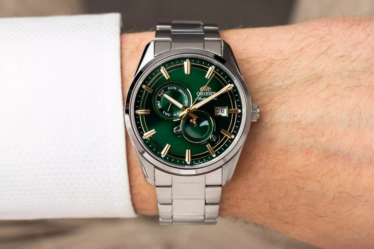 Zegarek męski Orient Stretto Sun & Moon