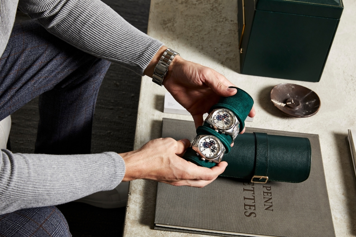Etui Wolf British Racing na 3 zegarki