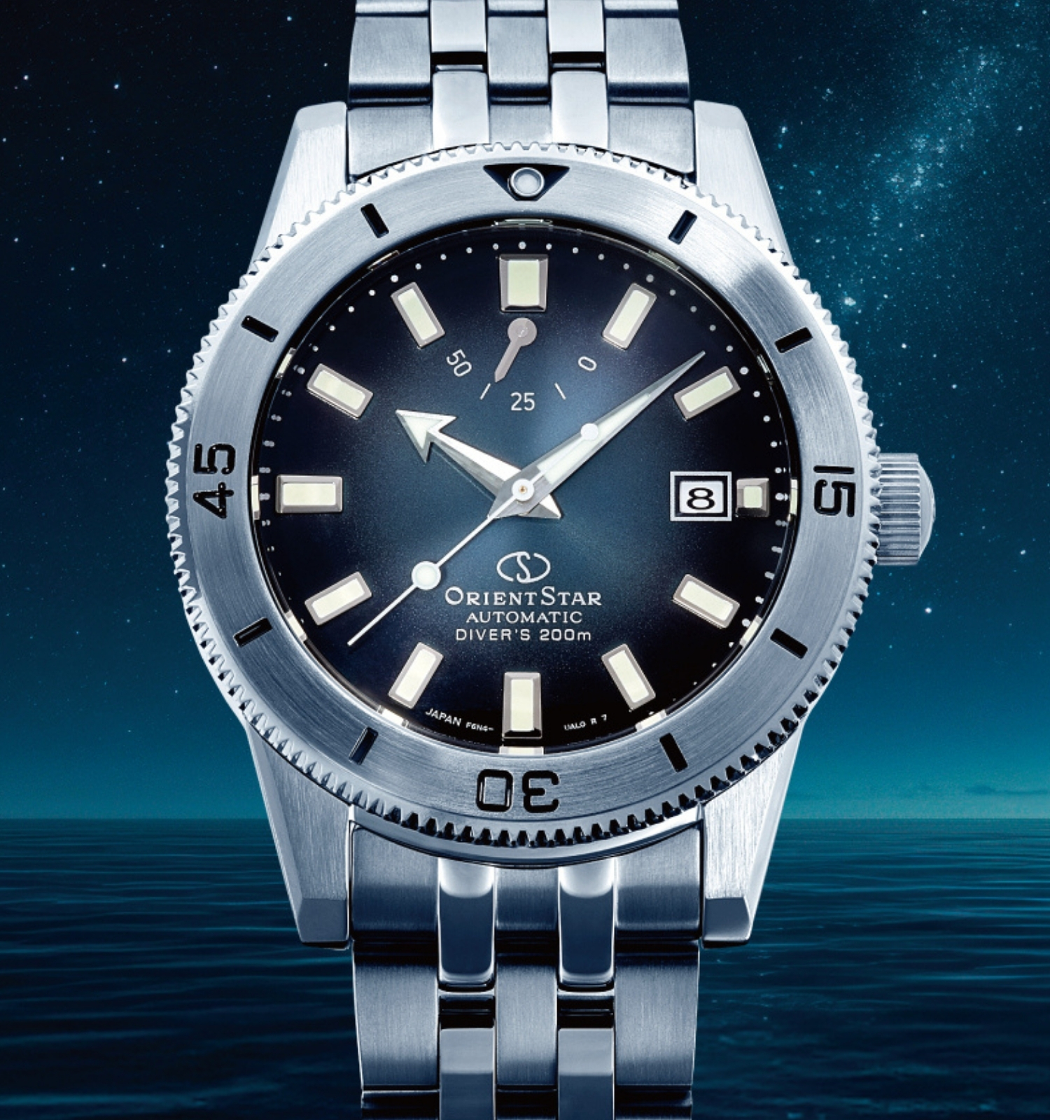 Zegarek męski Orient Star Sports M42 Diver 1964 1st Edition F6 Date 200m 75th Anniversary Limited Edition