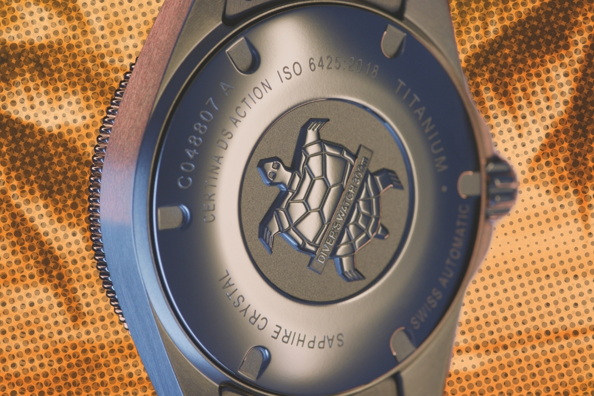 Zegarek Certina DS Action Diver Titanium 38mm Powermatic 80