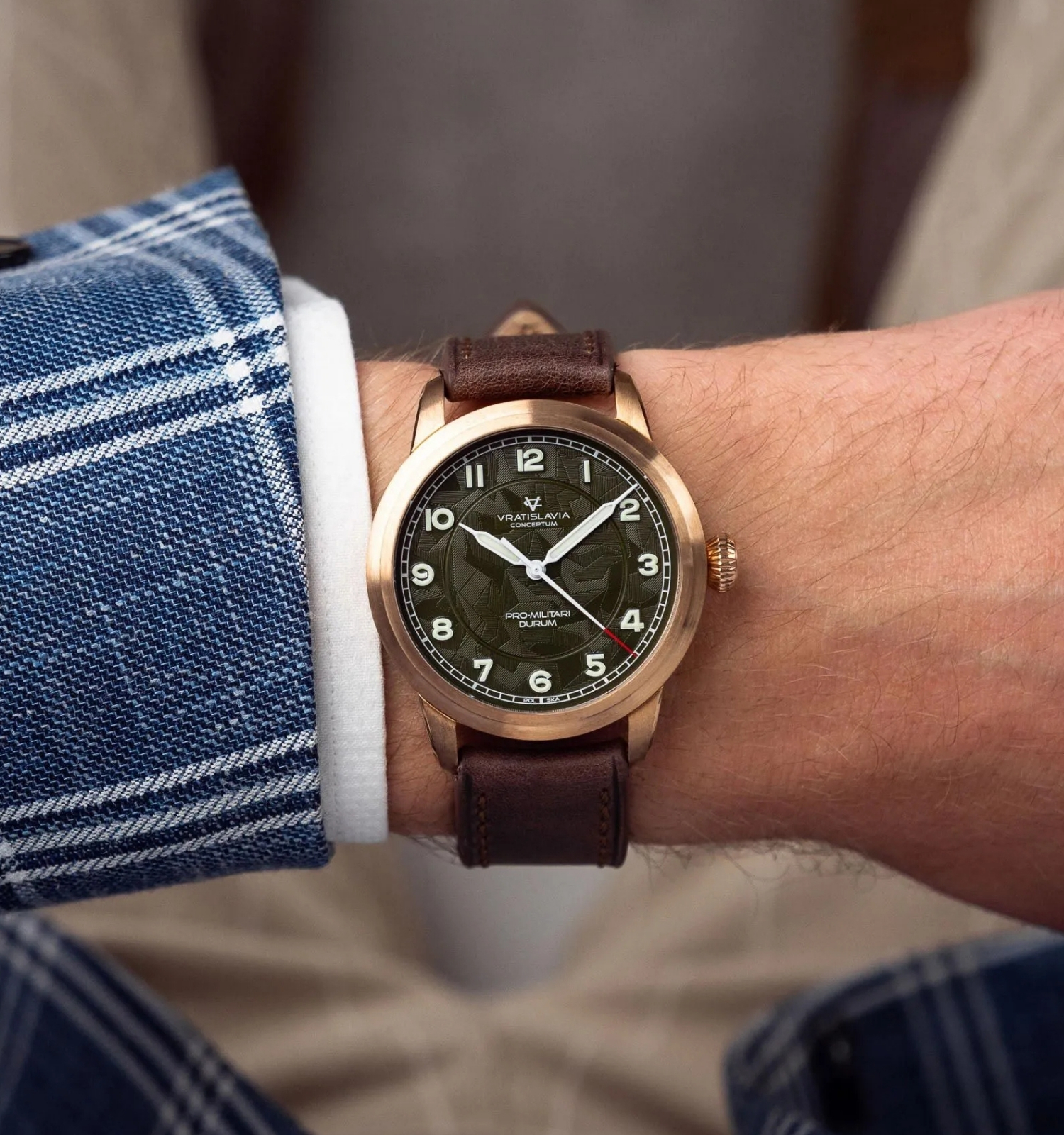 Zegarek męski Vratislavia Conceptum Pro-Militari Durum Automatic Limited Edition