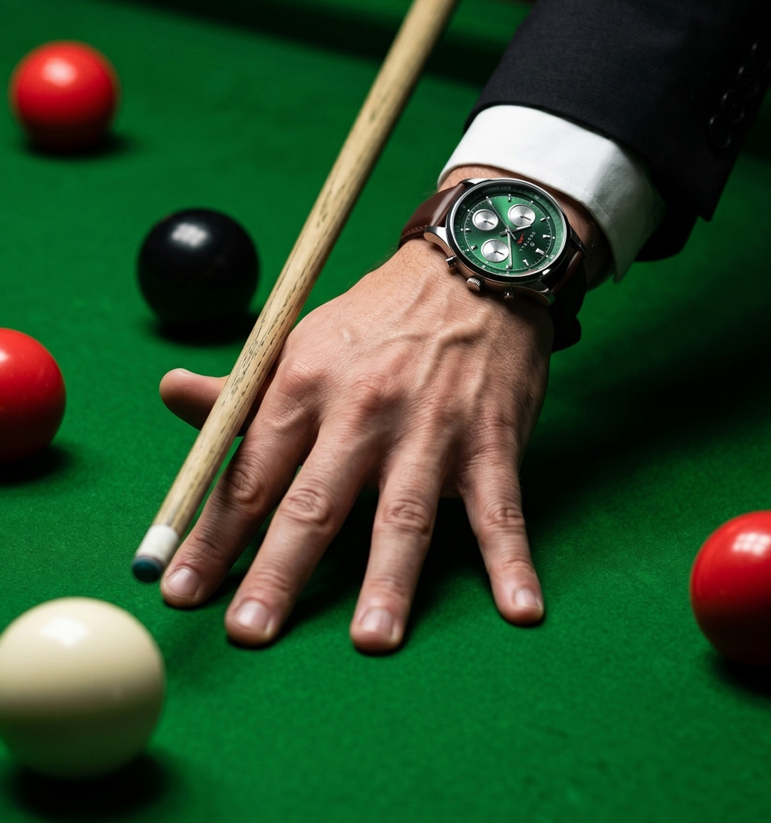 Zegarek męski DESTELL Polish Snooker Premium Chronograph Limited Edition