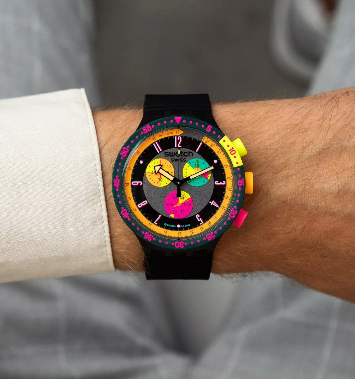 Zegarek Swatch Neon Seppia