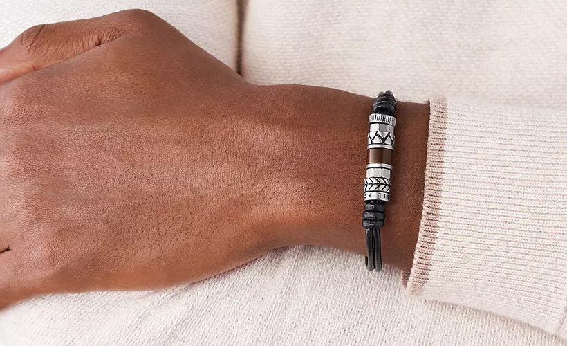 biżuteria męska boho