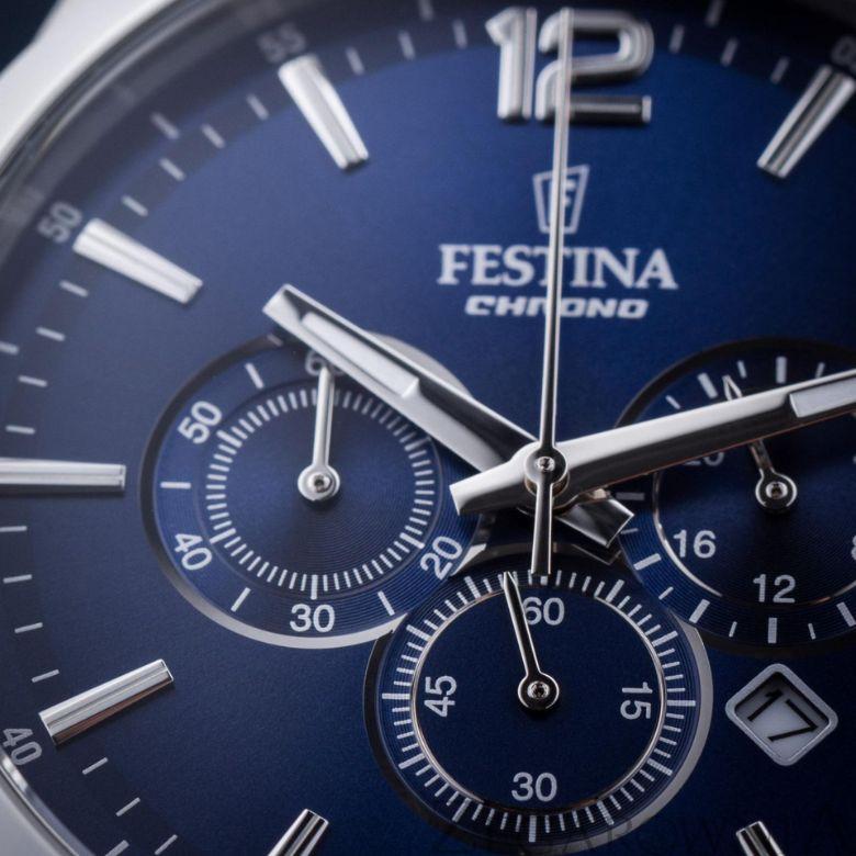 Festina Timeless Chronograph szkło