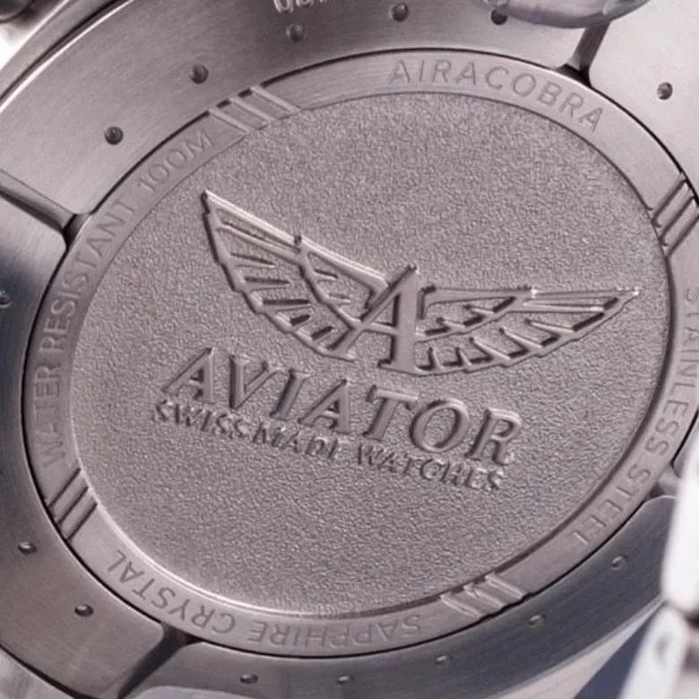 Zegarek Aviator V.2.25.0.169.5 - Seria Airacobra P45 Chrono