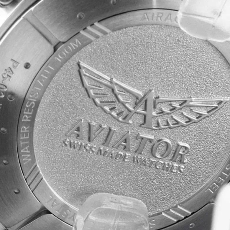 Zegarek Aviator V.2.25.0.170.4 - Seria Airacobra P45 Chrono