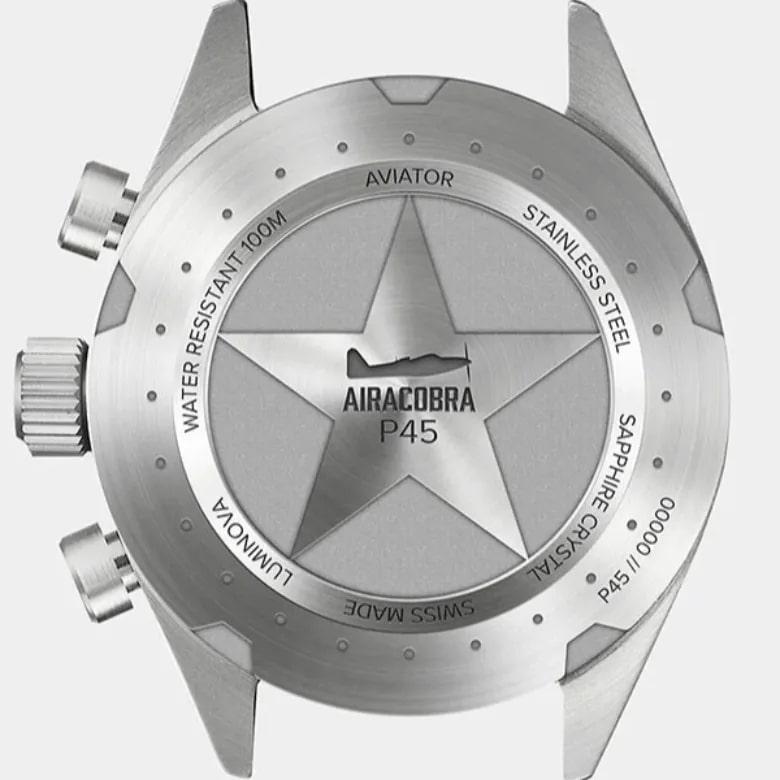 Zegarek Aviator V.2.25.8.172.4 - Seria Airacobra P45 Chrono
