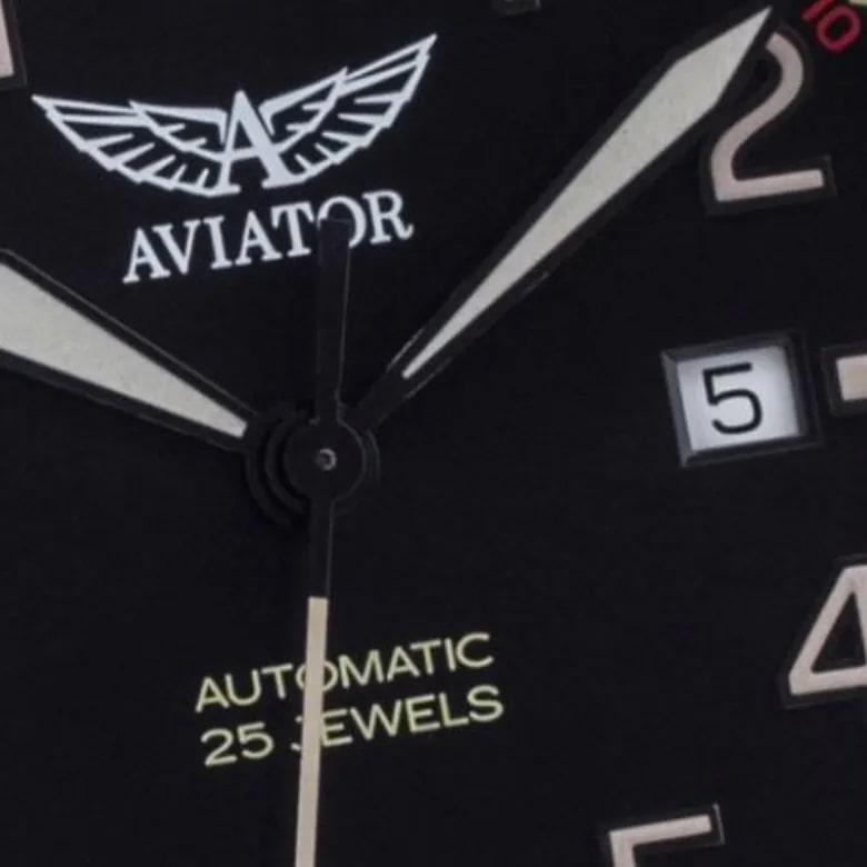 Zegarek Aviator V.3.21.0.139.4 - Mechanizm automatyczny ETA 2824-2