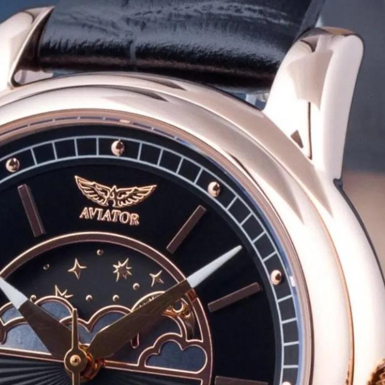 Zegarek Aviator V.1.33.2.253.4 - PVD