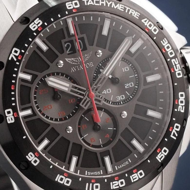 Zegarek Aviator M.2.19.5.134.6 - Szkło szafirowe
