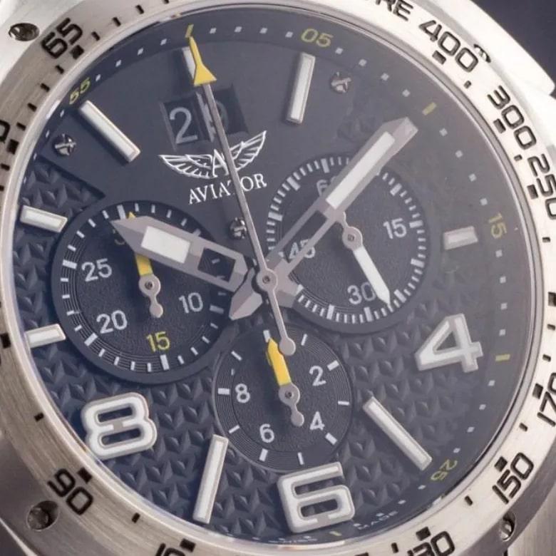 Zegarek Aviator M.2.19.0.131.6 - Szkło szafirowe