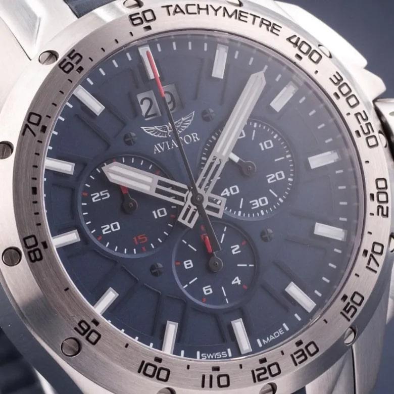 Zegarek Aviator M.2.19.0.143.6 - Szkło szafirowe