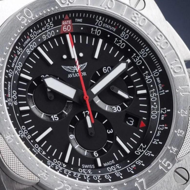 Zegarek Aviator M.2.30.0.219.6 - Szkło szafirowe