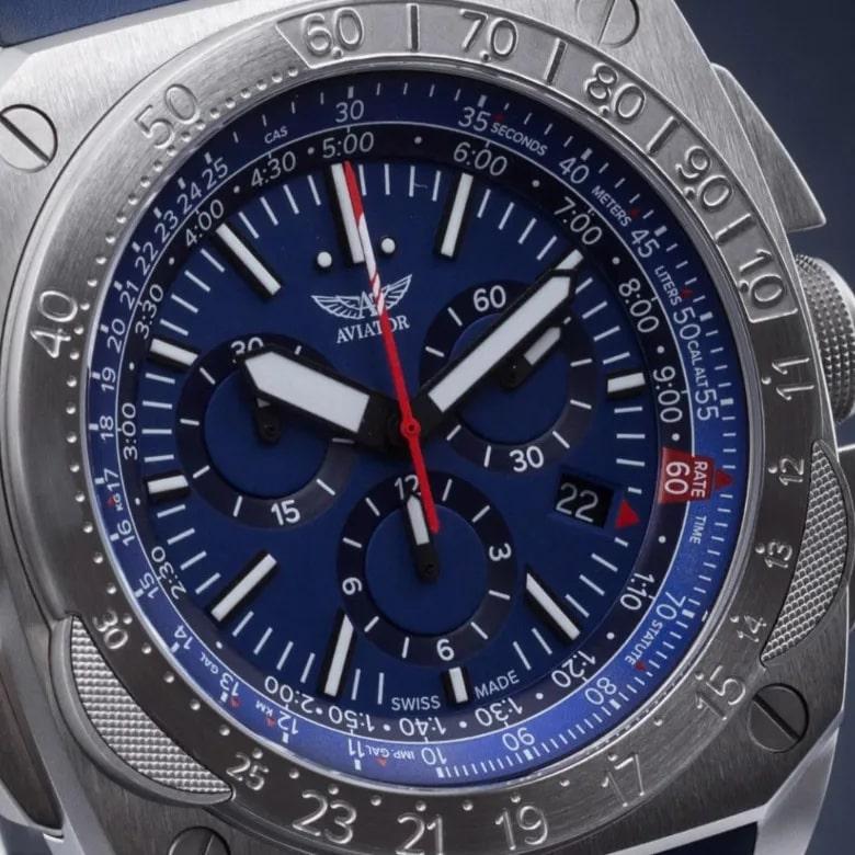 Zegarek Aviator M.2.30.0.220.6 - Szkło szafirowe