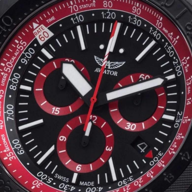 Zegarek Aviator M.2.30.5.215.6 - Szkło szafirowe