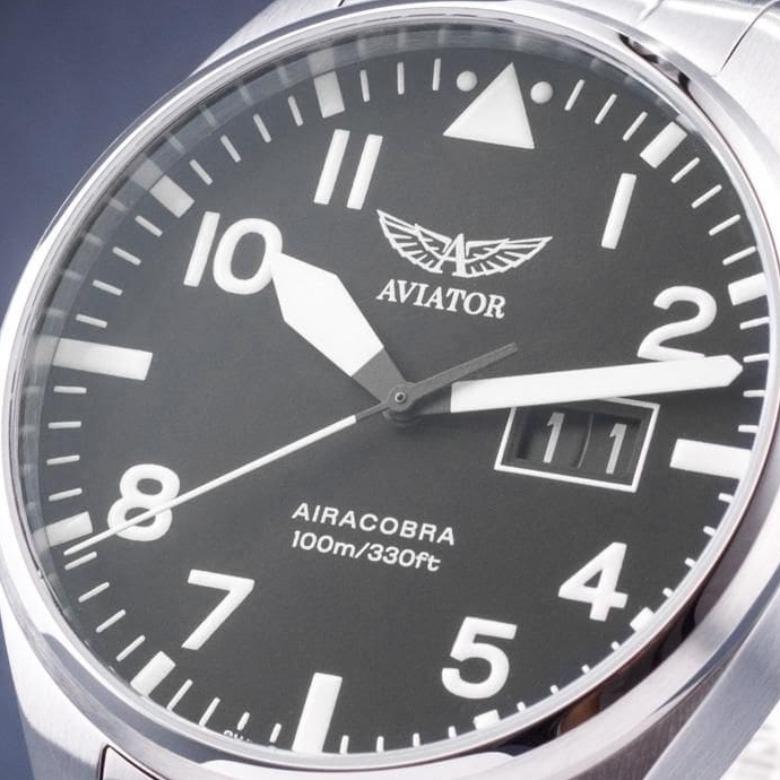 Zegarek Aviator V.1.22.0.148.5 - Szkło szafirowe