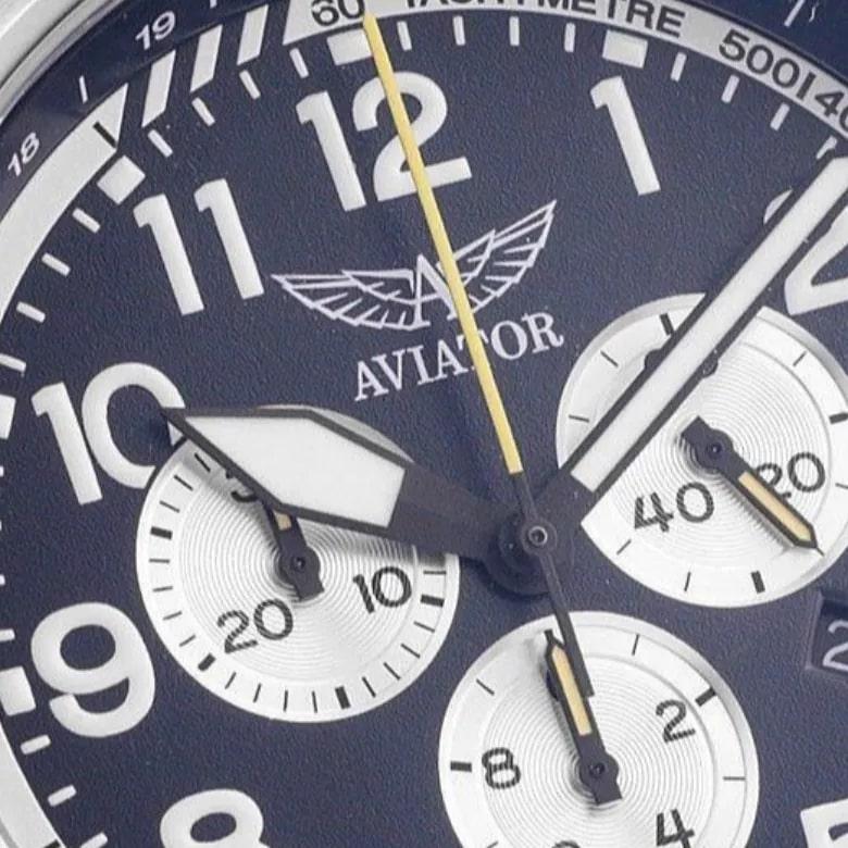Zegarek Aviator V.2.25.0.170.4 - Szkło szafirowe
