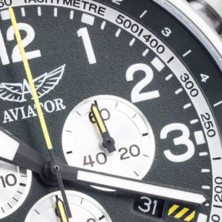 Zegarek Aviator V.1.22.5.188.4 - Szkło szafirowe