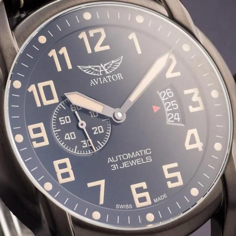 Zegarek Aviator V.3.18.5.162.4 - Szkło szafirowe