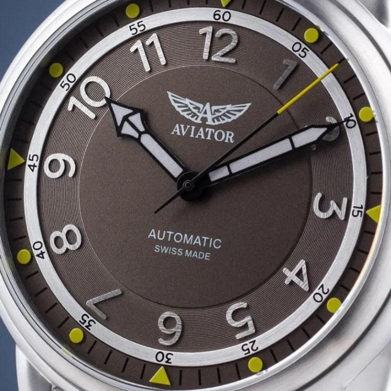 Zegarek Aviator V.3.31.0.227.4 - Szkło szafirowe