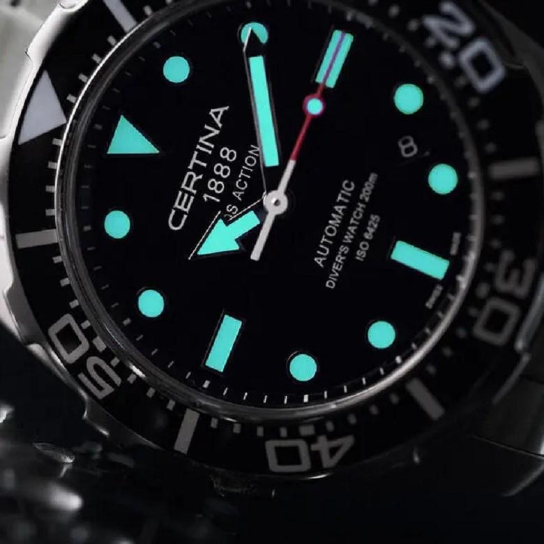 Zegarek Certina C033.457.11.051.00 - Super-LumiNova®
