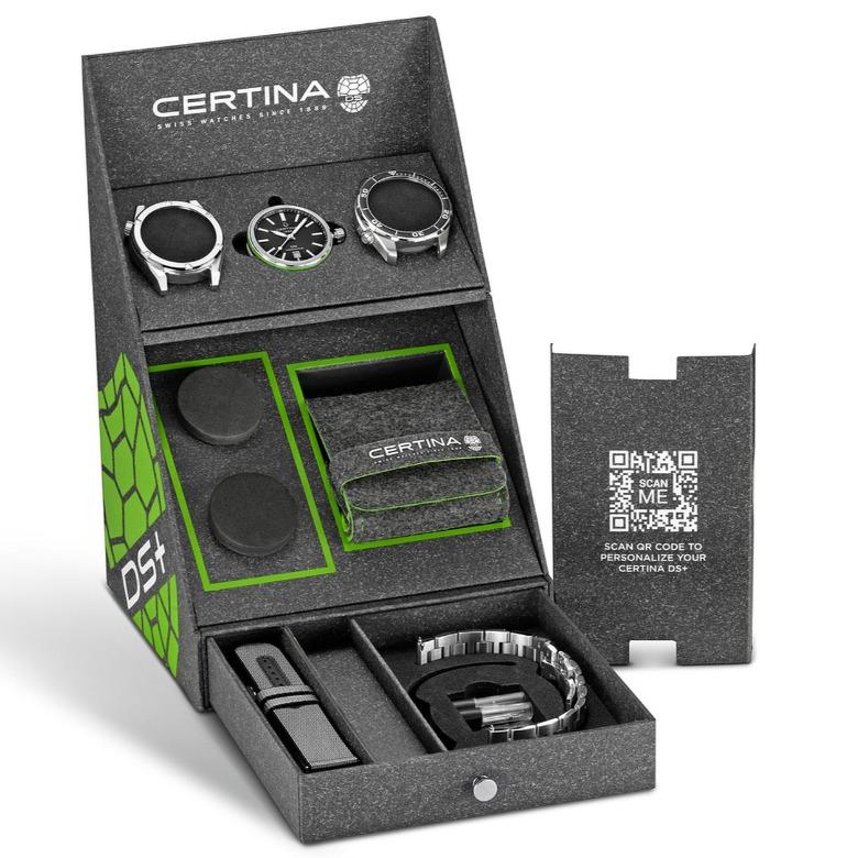 Zegarek Certina C041.407.19.051.00-2023 - Kombinacje zegarków Cerina DS+ - jak to działa?