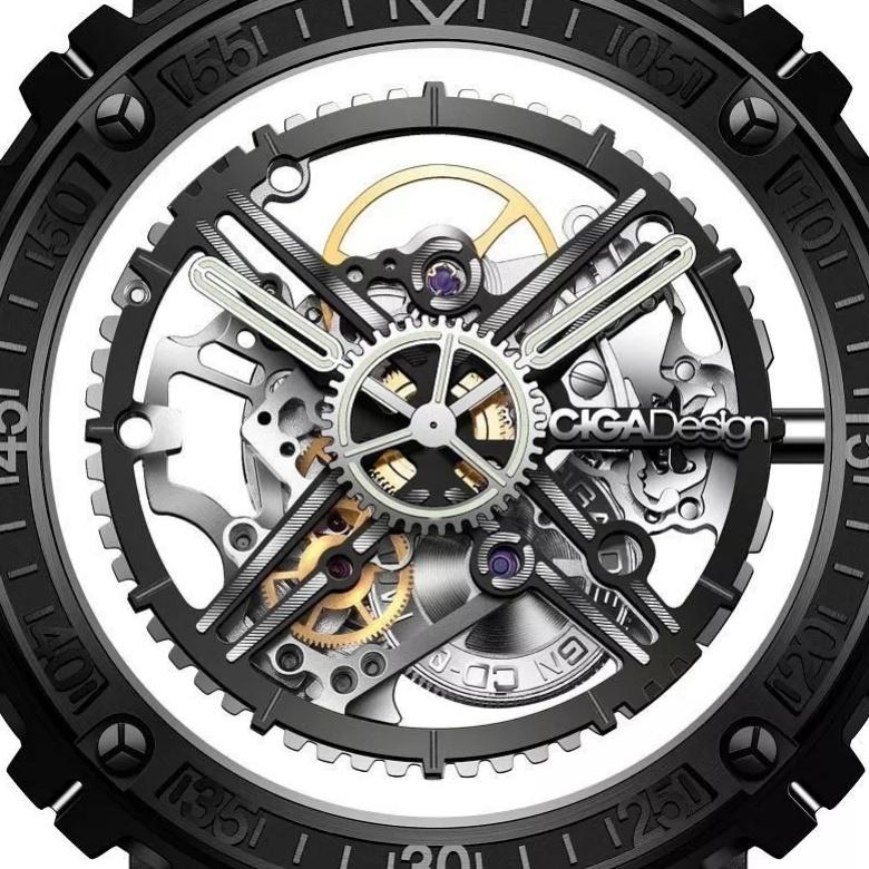 Ciga Design M Magician Titanium DLC SET mechanizm