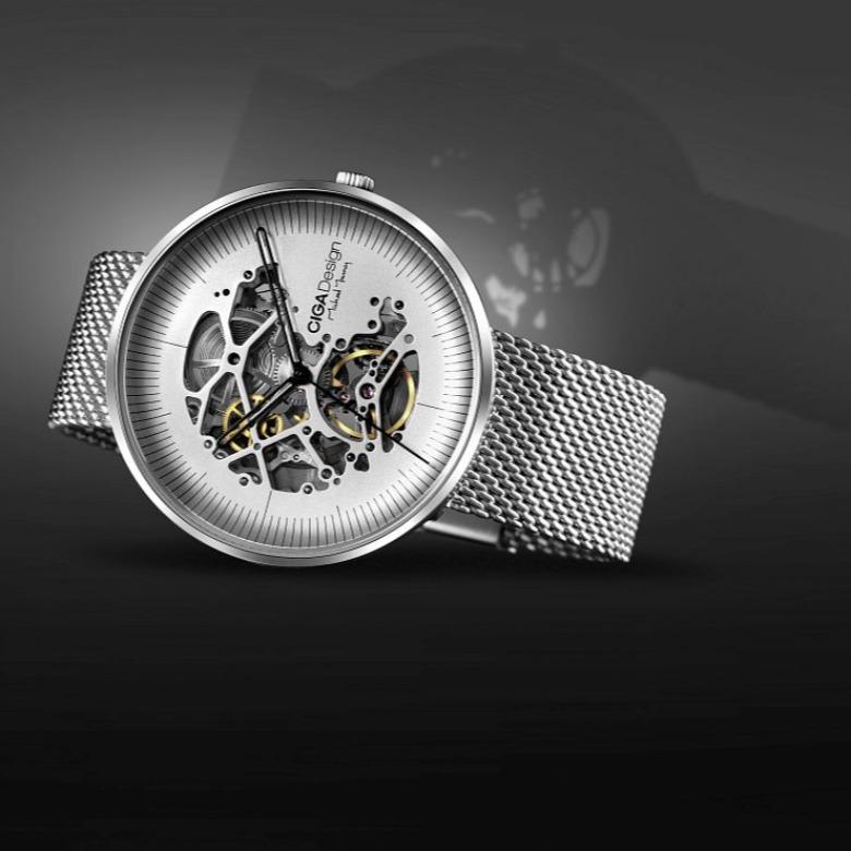 Zegarek męski Ciga MY Series Stainless Steel Skeleton Automatic M021-SISI-W13