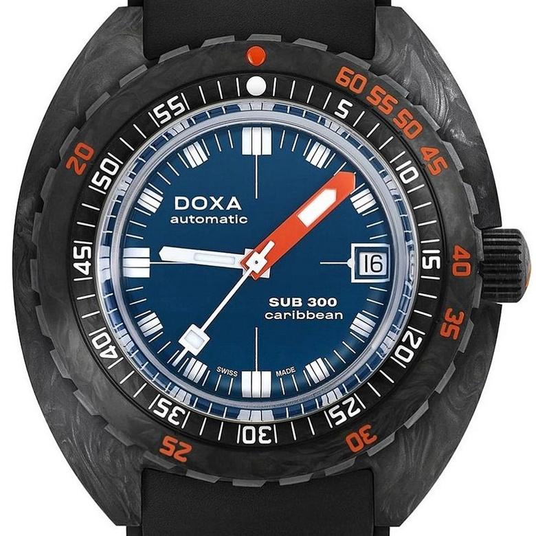 Zegarek Doxa Sub 822.70.201.20 - Tarcza