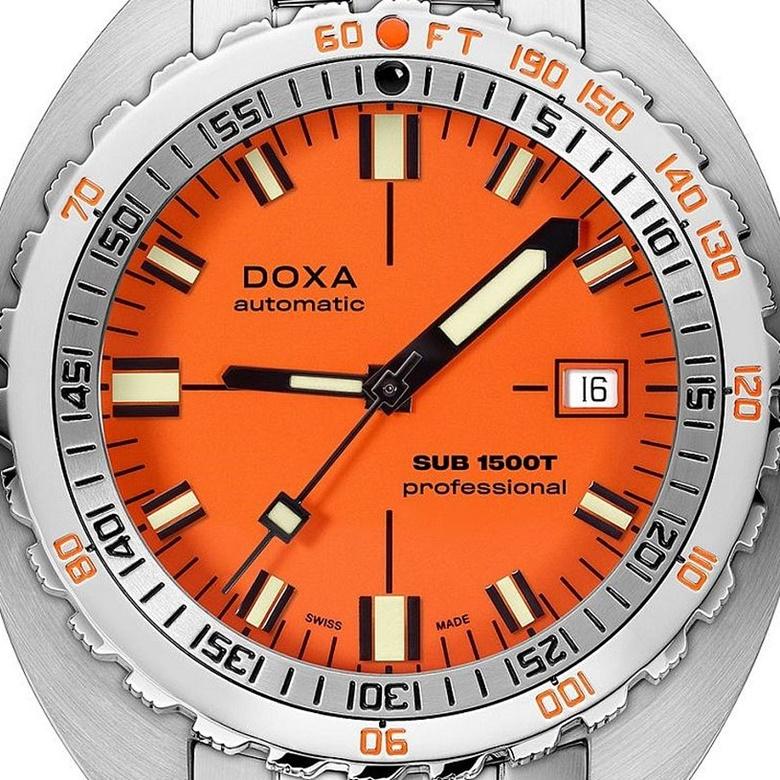 Zegarek Doxa Sub 883.10.351.10 - Tarcza