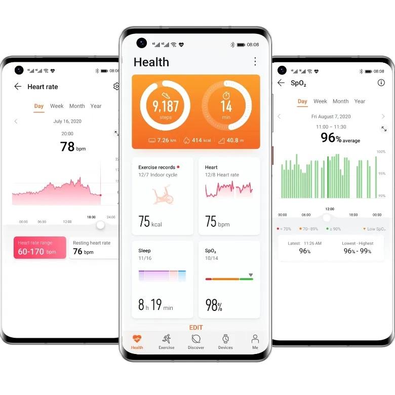 Smartwatch Huawei GT 3 Pro Classic Titanium