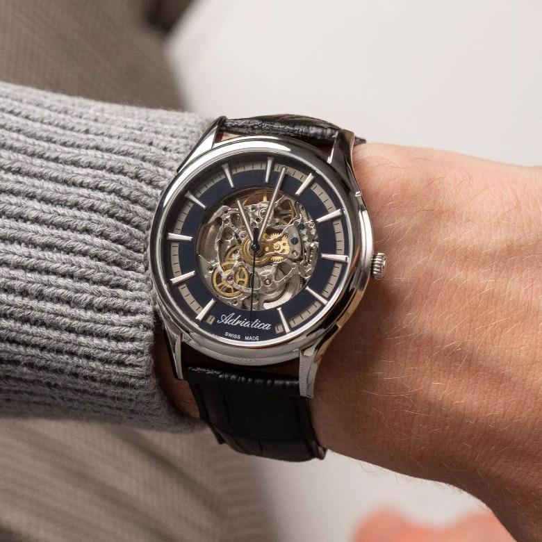 Adriatica A8328.5215SA - Kolekcja Skeleton Automatic