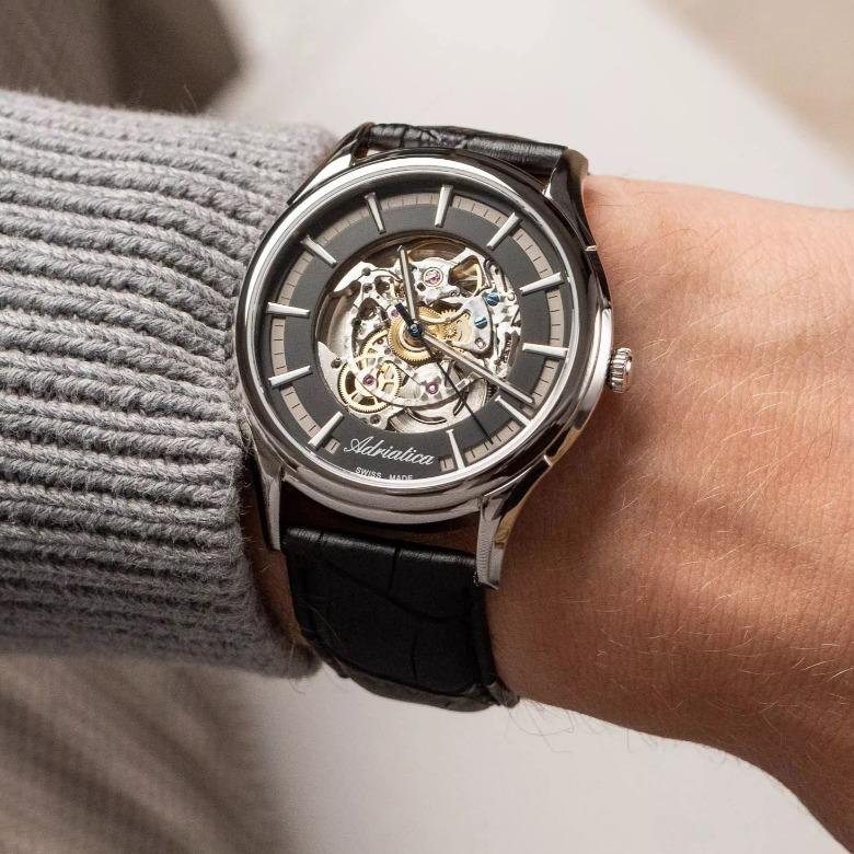 Adriatica A8328.5216SA - Kolekcja Skeleton Automatic