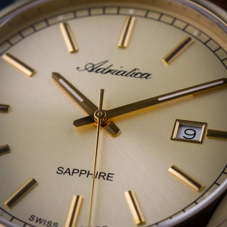 Adriatica A1293.1B11Q - Wysokiej jakości szkiełko szafirowe