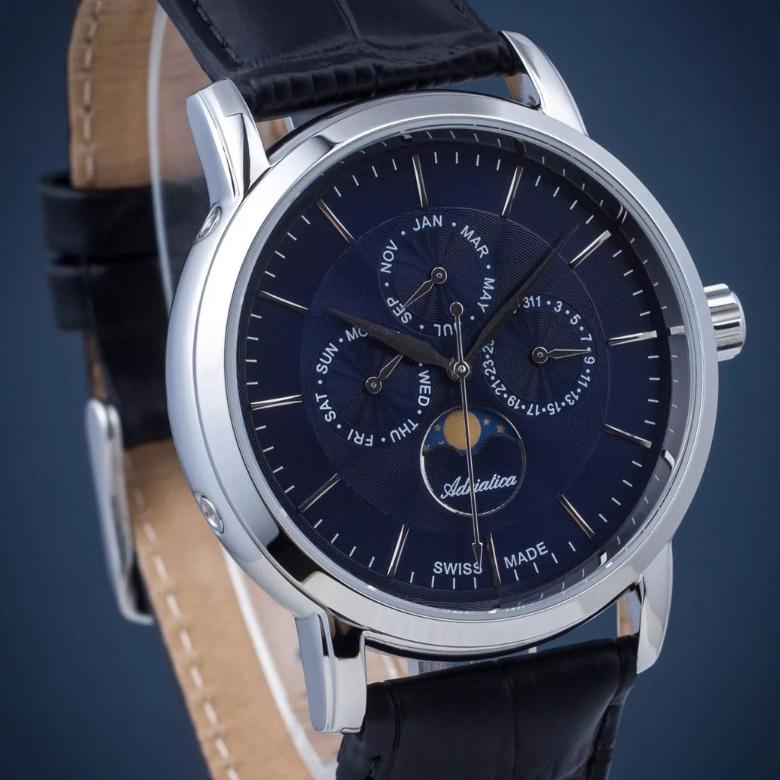 Adriatica A8134.5215QF - Adriatica Moonphase