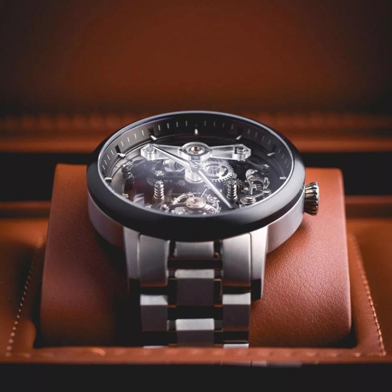 Adriatica A8888.C - Adriatica Tourbillon - męski zegarek mechaniczny klasy premium