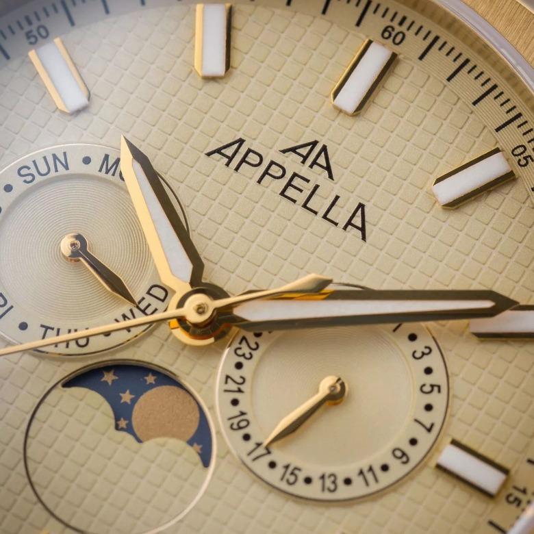 Appella L12006.1111QF - Kolekcja Moonphase 