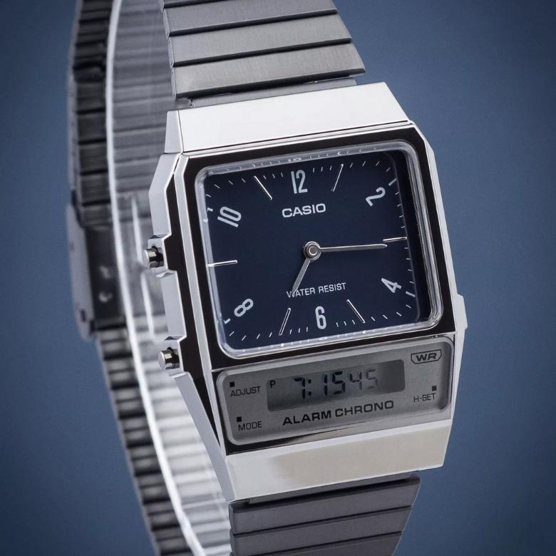 Casio Vintage AQ-800EB-2AEF - Alarm dzienny